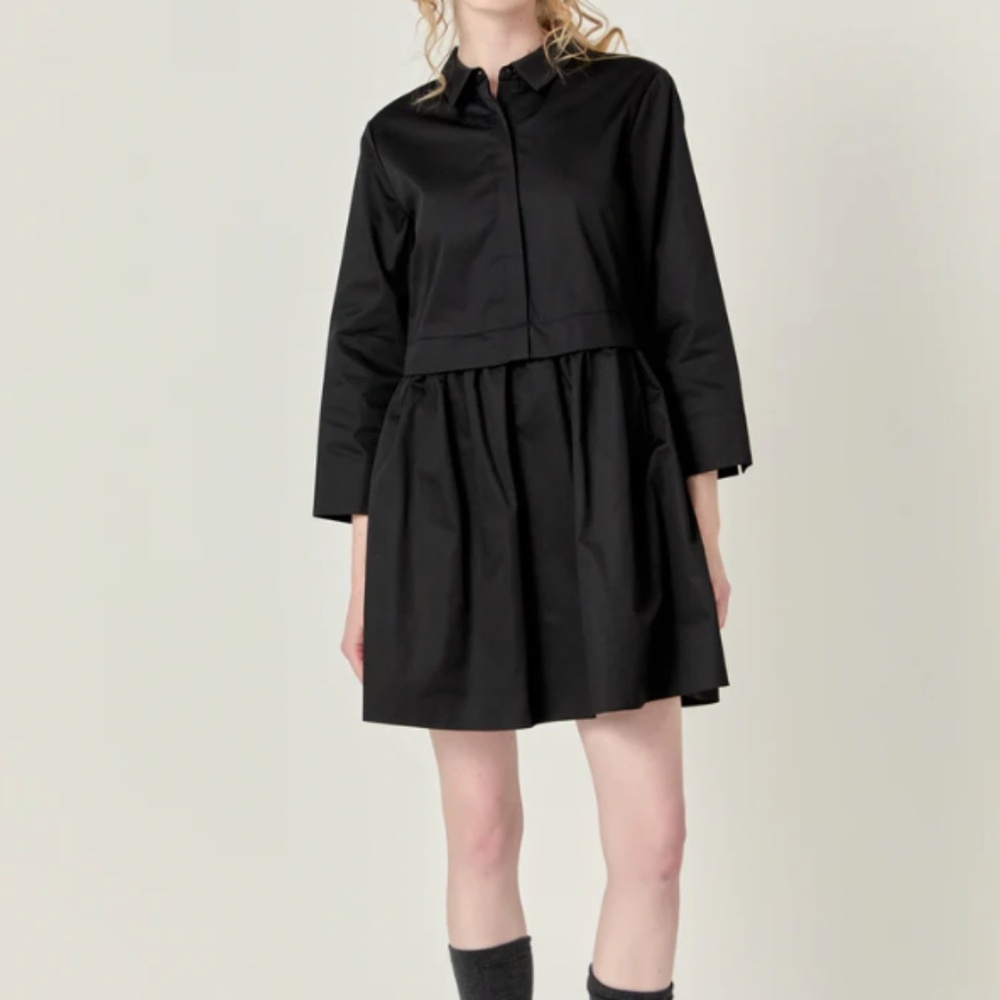 English Factory Shirt Dress